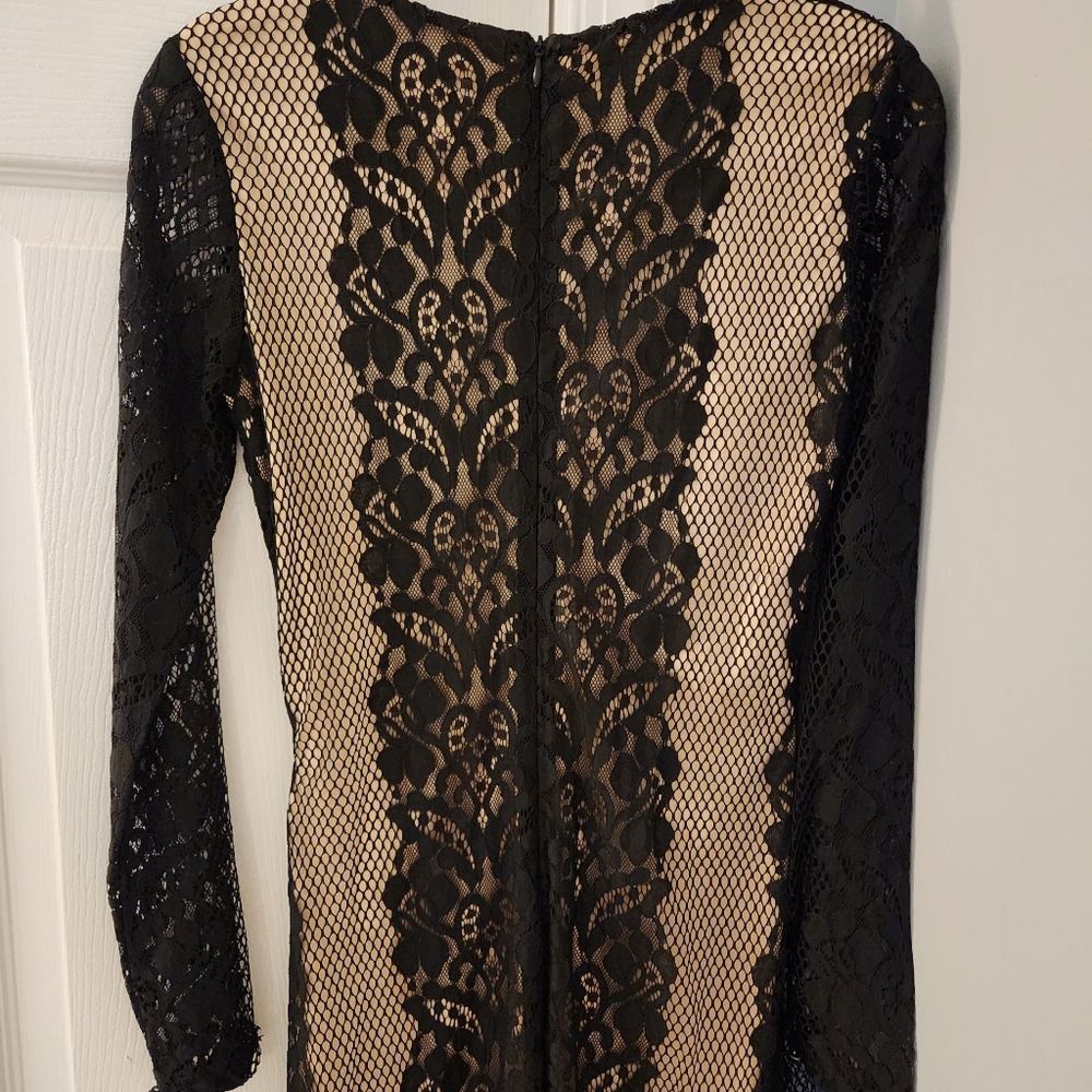 Line & Dot Black Laci Maxi Dress XS - Picture 6 of 8